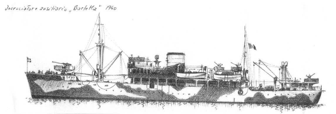 1940 - Incrociatore ausiliario 'Barletta'